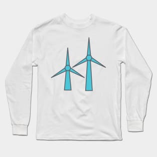 Wind Turbines Long Sleeve T-Shirt